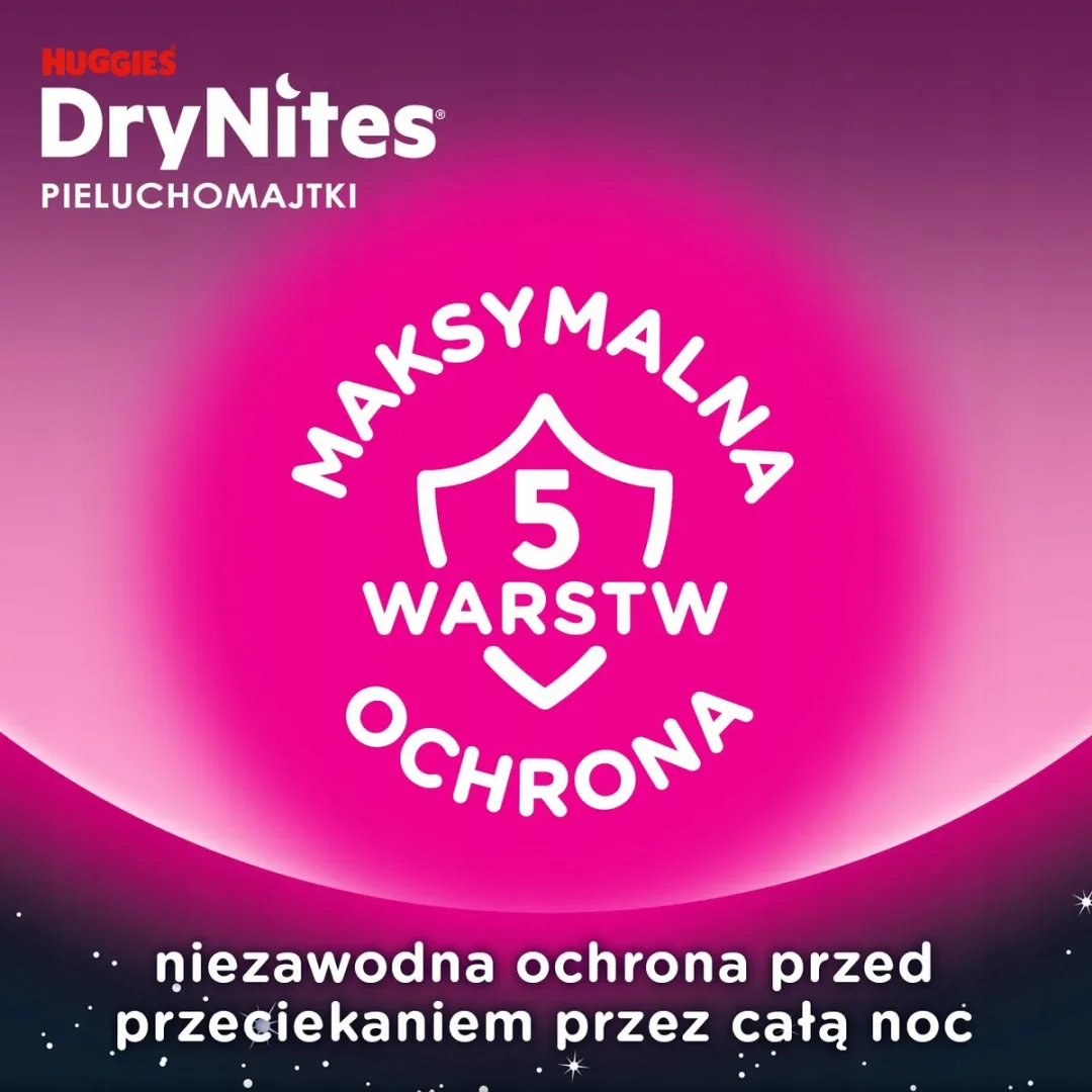 Huggies DryNites Pyjamabroekjes Meisjes 36 Stuks