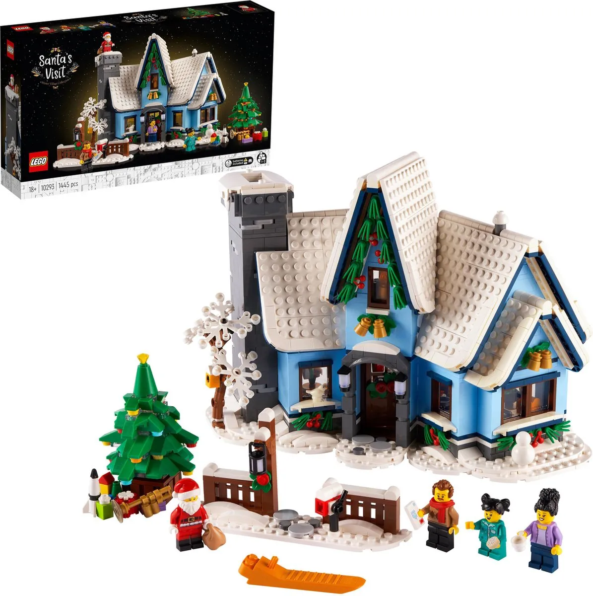 LEGO Santa's Visit 10293 - 1445 Stukken - Veelkleurig