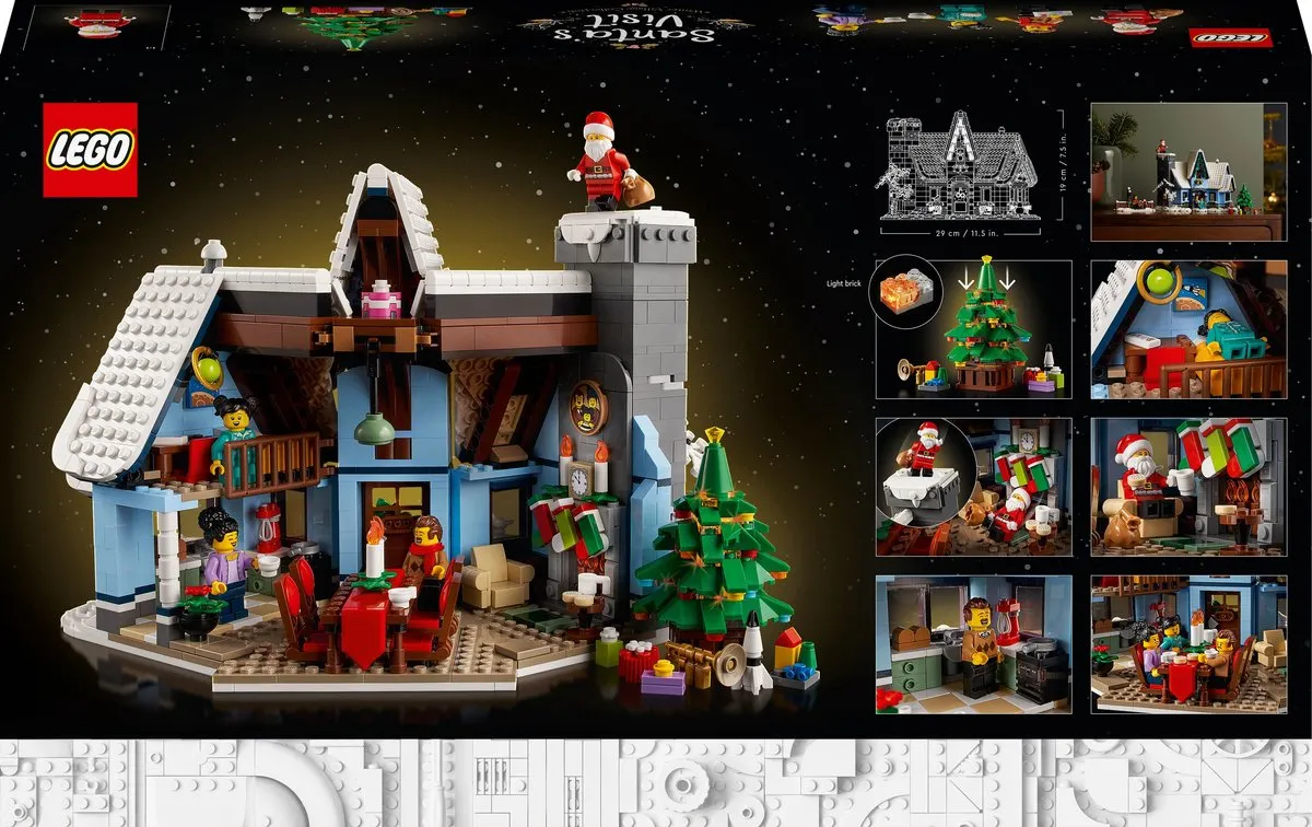LEGO Santa's Visit 10293 - 1445 Stukken - Veelkleurig - afbeelding 6 van 6