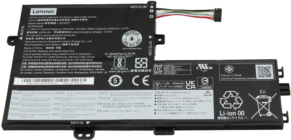 Lenovo 5B10T09097 Laptopbatterij