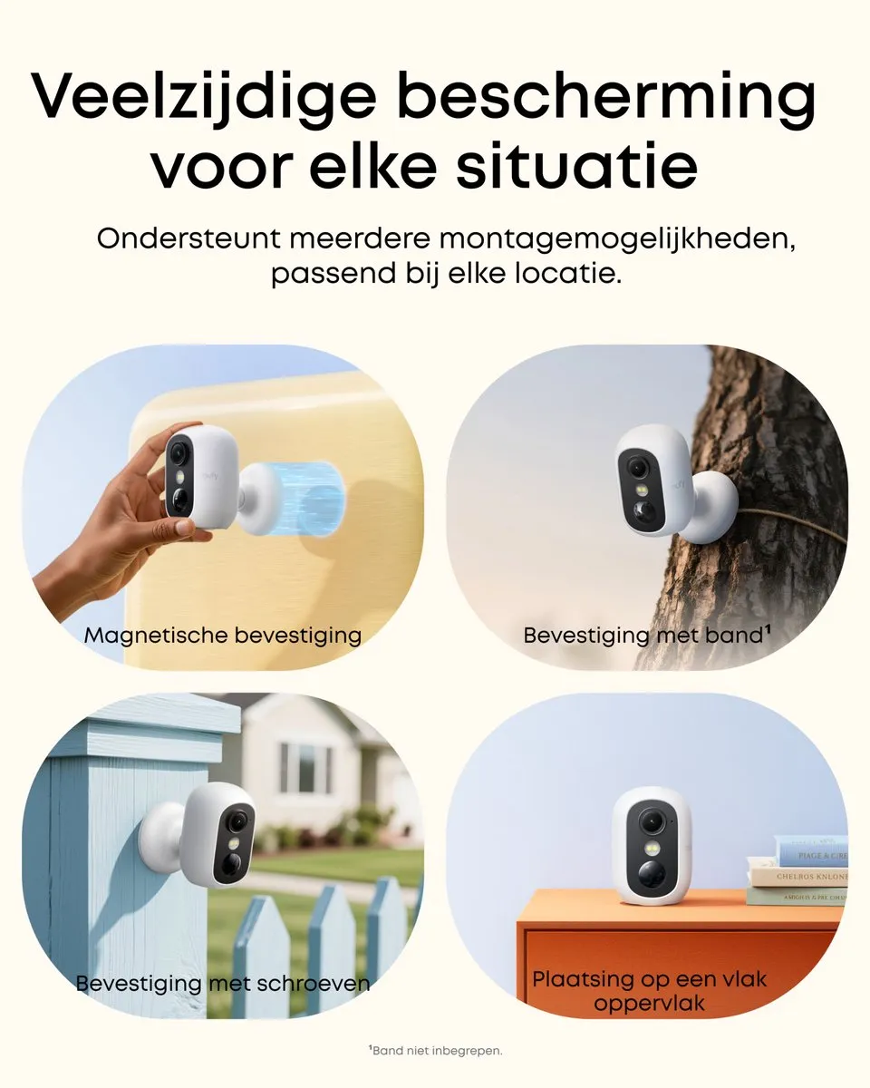 Eufy C30 + C35 Beveiligingsset - 2 Camera's + HomeBase Mini