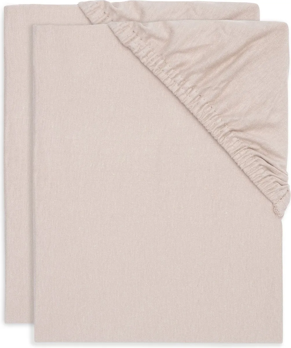 Jollein Jersey Hoeslaken 40/50x80/90cm Wild Rose