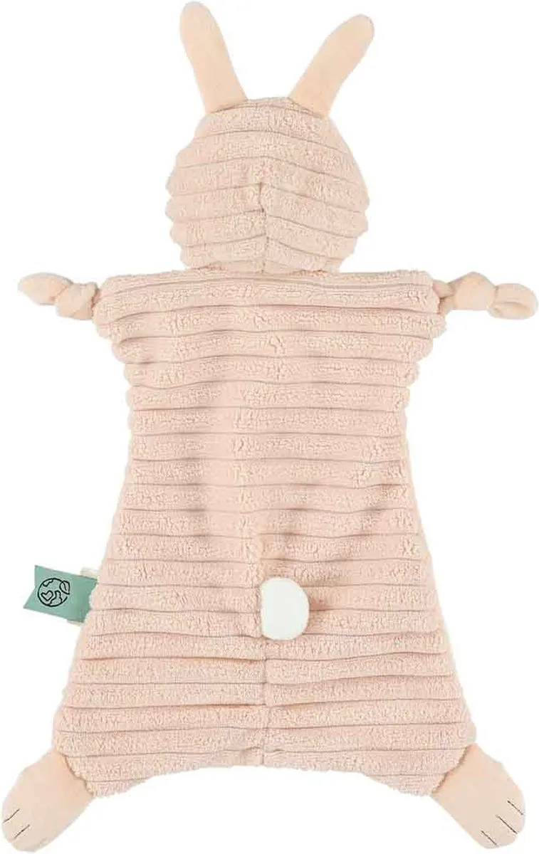 Trixie Mrs. Rabbit Knuffeldoekje Roze - afbeelding 2 van 3