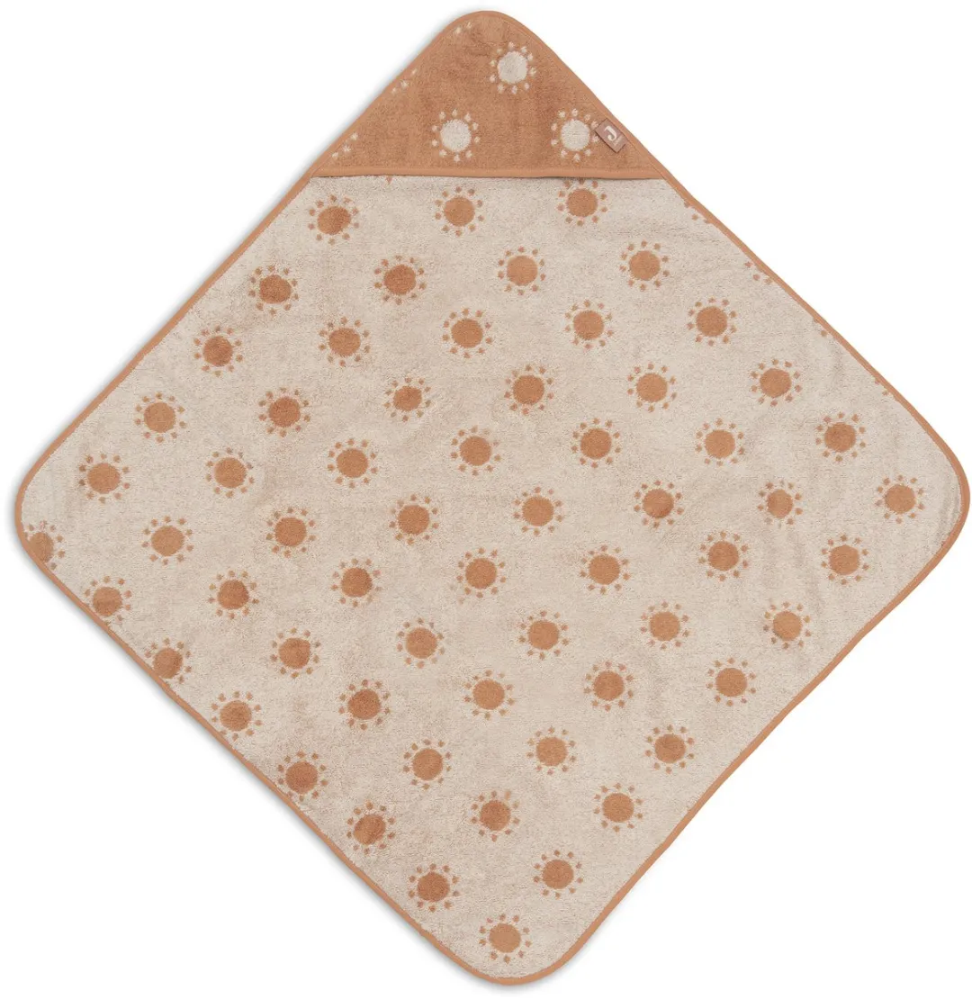 Jollein Badcape Baby Jersey 75x75cm Jacquard Sun