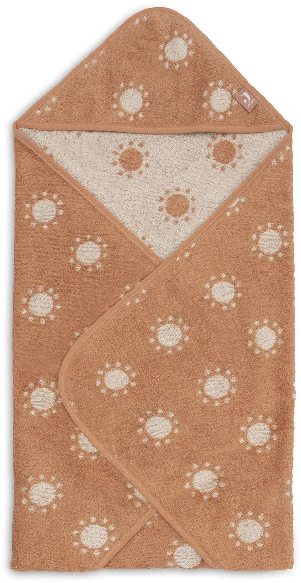 Jollein Badcape Baby Jersey 75x75cm Jacquard Sun
