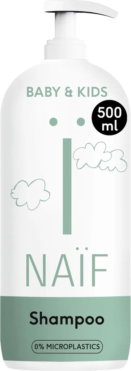 Naïf Shampoo Pompfles 500ml