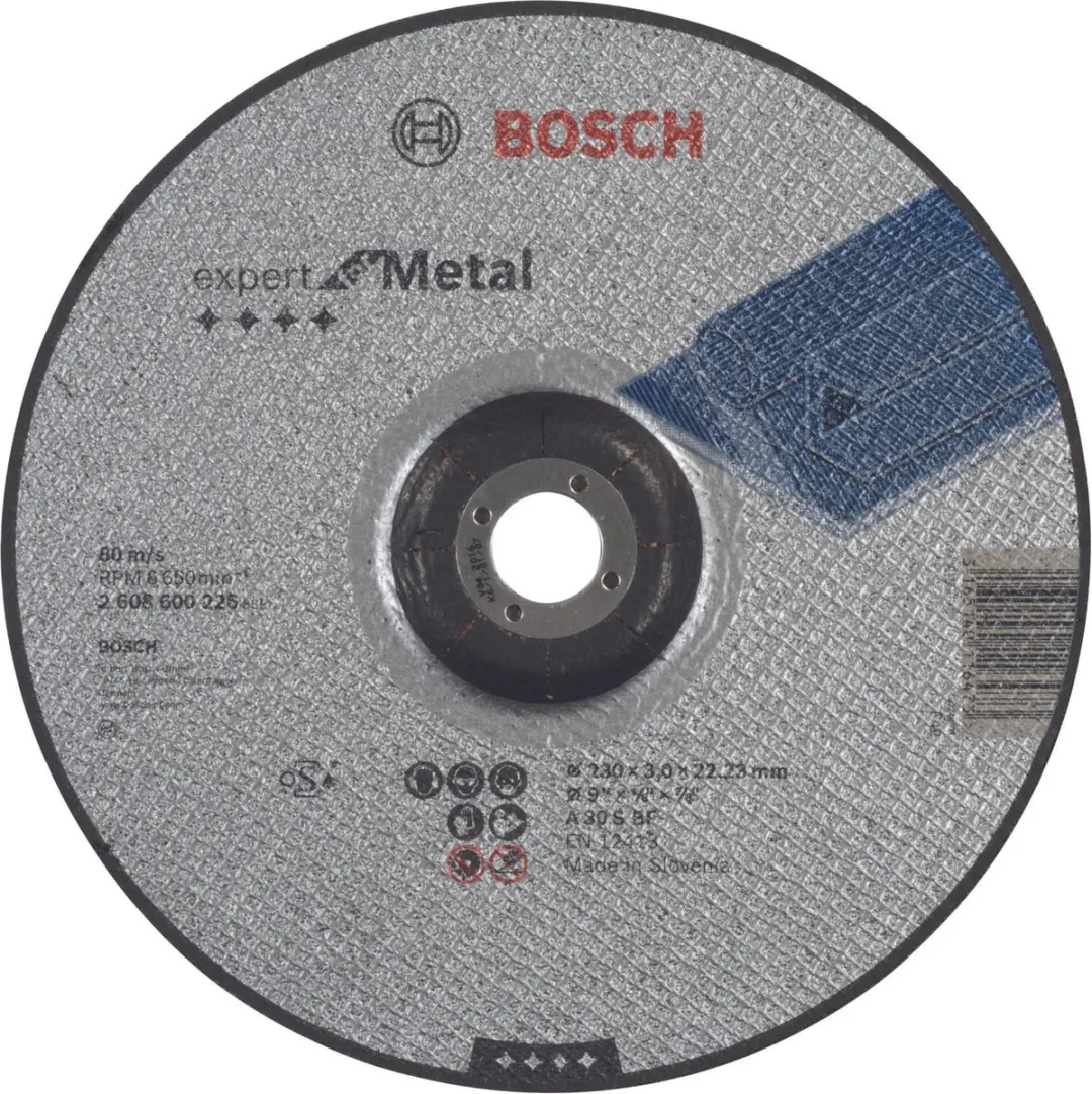 Bosch Professional DSS Geb. Met. 230X3 - 230mm Metaal