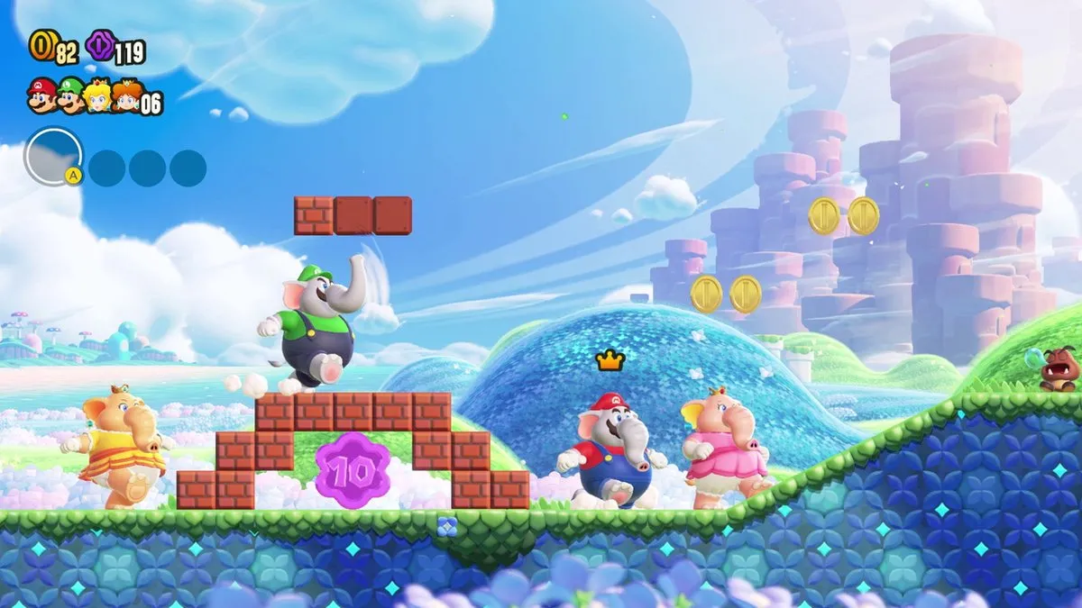 Nintendo Super Mario Bros. Wonder - Engelstalige Hoes