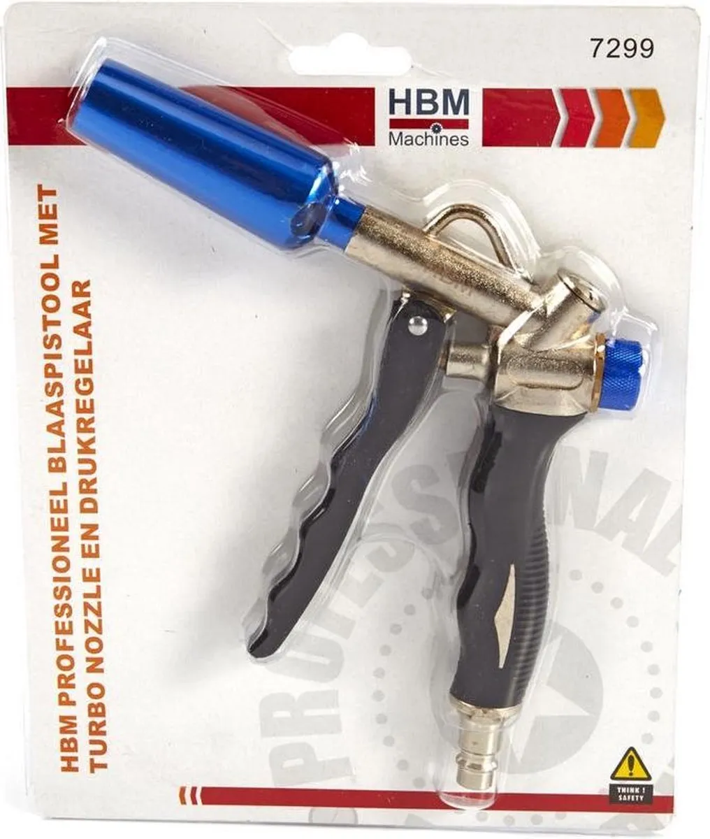 HBM Professioneel Blaaspistool met Turbo Nozzle