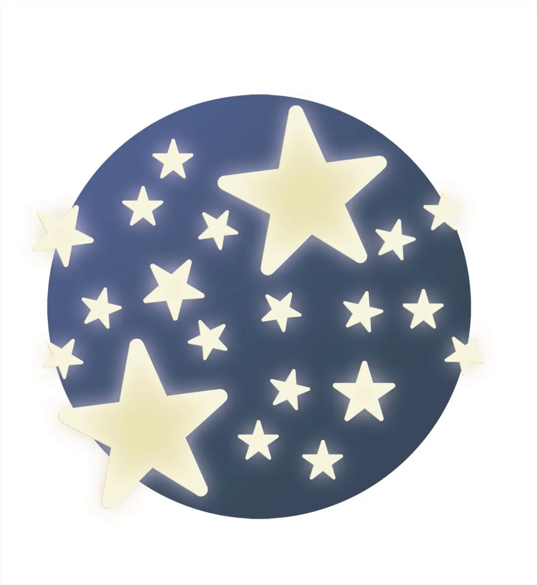 Djeco Stickers Sterren - Multicolor