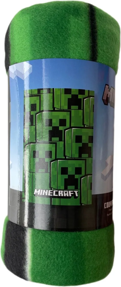 Minecraft Polar Fleecedeken Luigi - 100x140cm