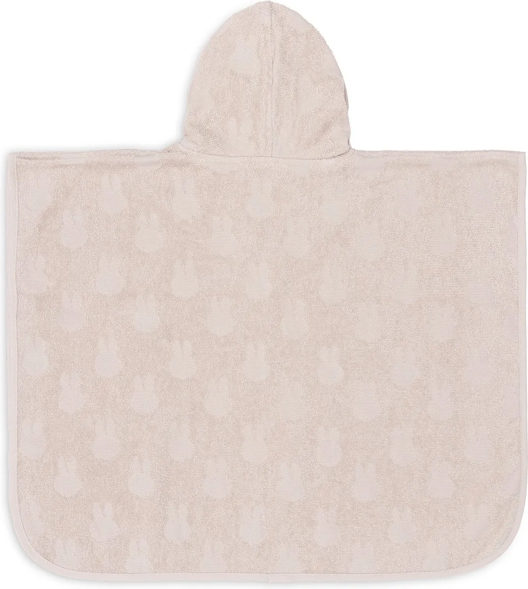 Jollein x Nijntje Badponcho Badstof Kind 2-3 jaar - Nougat