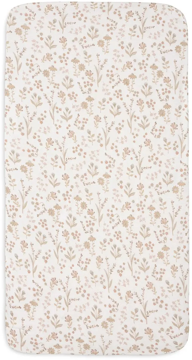 Jollein Baby Hoeslaken Jersey Bloomy - Junior 70/75x140/150cm - Multicolor