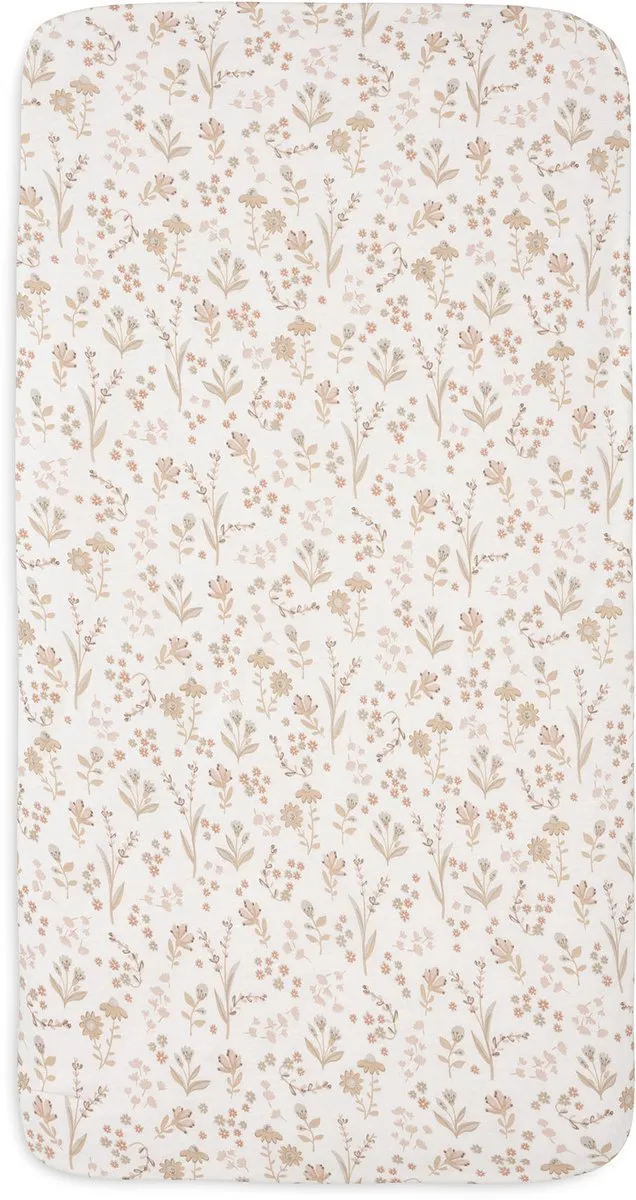 Jollein Baby Hoeslaken Jersey Bloomy - Junior 70/75x140/150cm - Multicolor