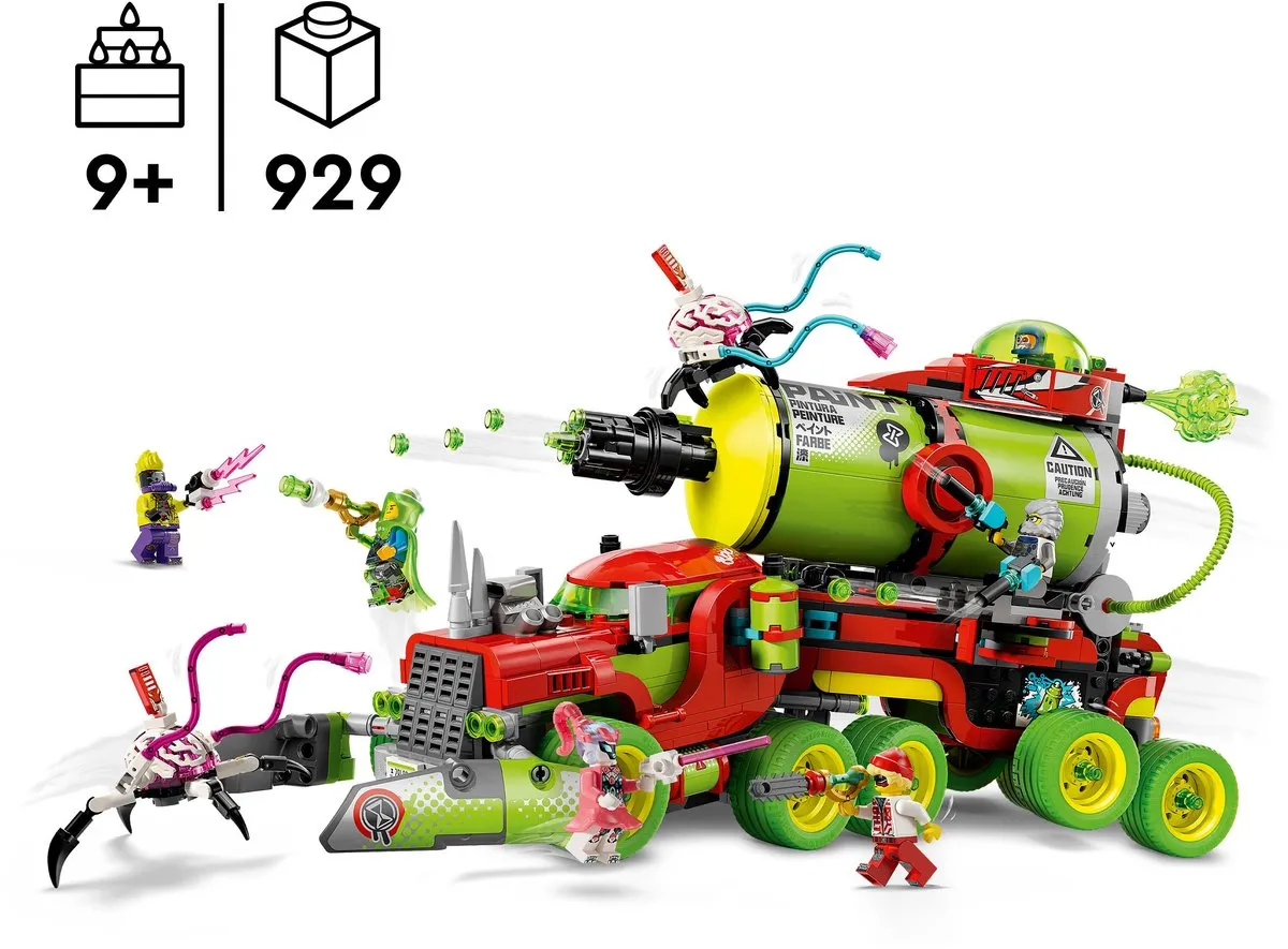 LEGO DREAMZzz Mateo's Spuitbustruck 71499 - 929 Stukken
