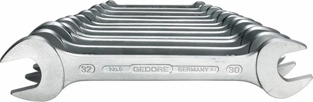 Gedore 6077890 Dubbele Steeksleutelset 12-delig 6-32mm