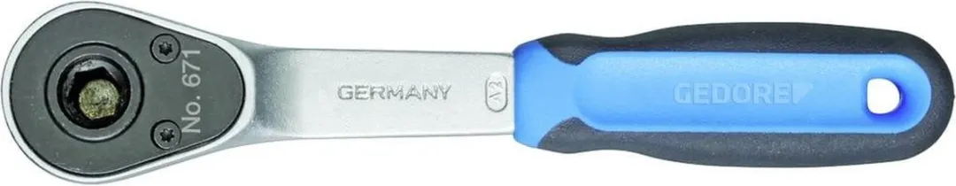 Gedore 671 6535350 Omschakelratel 1/4" - 127mm