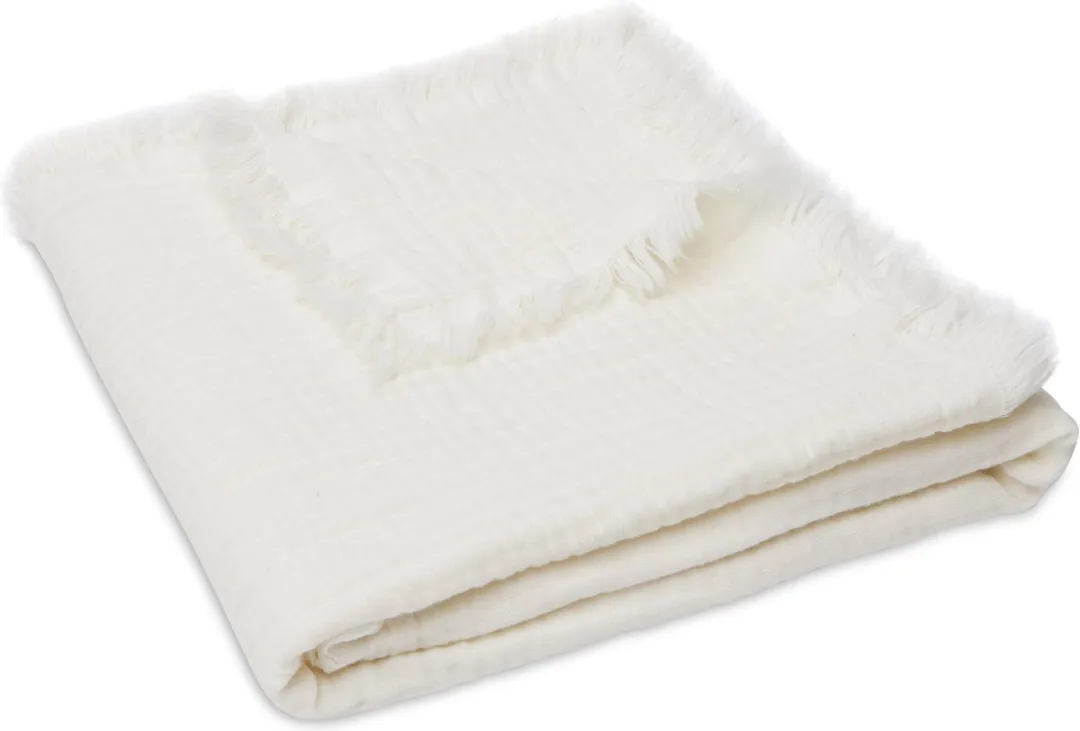Jollein Baby Deken Wieg 75x100cm Muslin Ivory