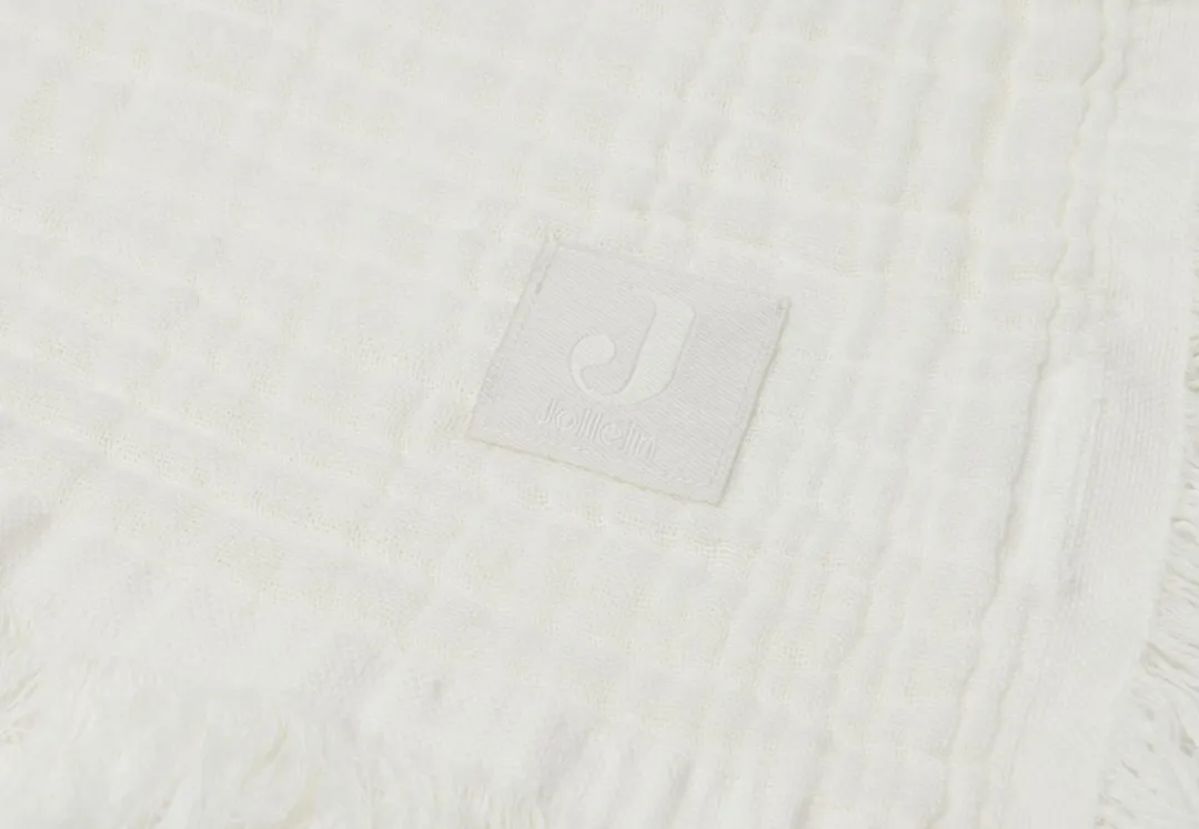 Jollein Baby Deken Wieg 75x100cm Muslin Ivory