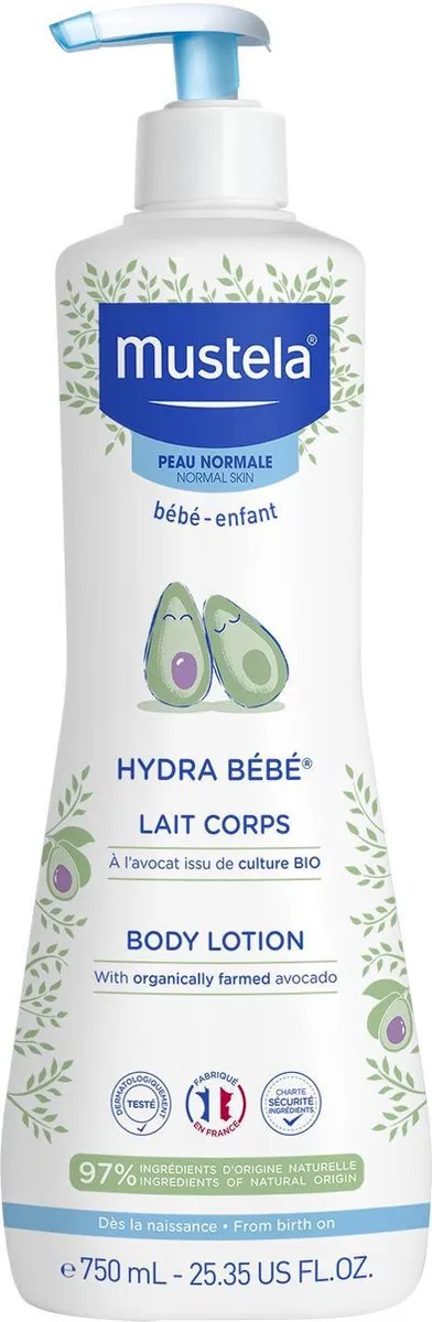 Mustela Hydra Bébé Lichaamsmelk 750ml