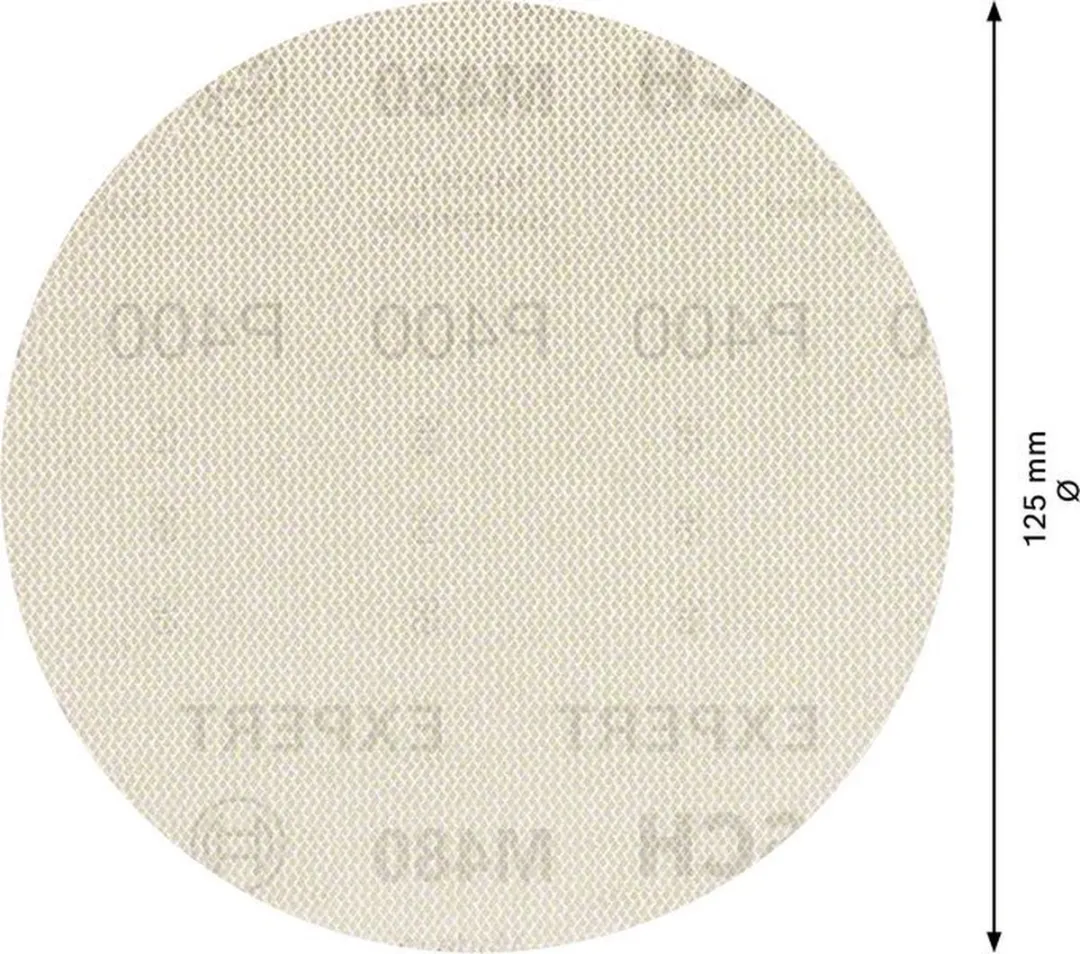 Bosch Professional 50x M480 Schuurnet 125mm G 4 - afbeelding 6 van 6