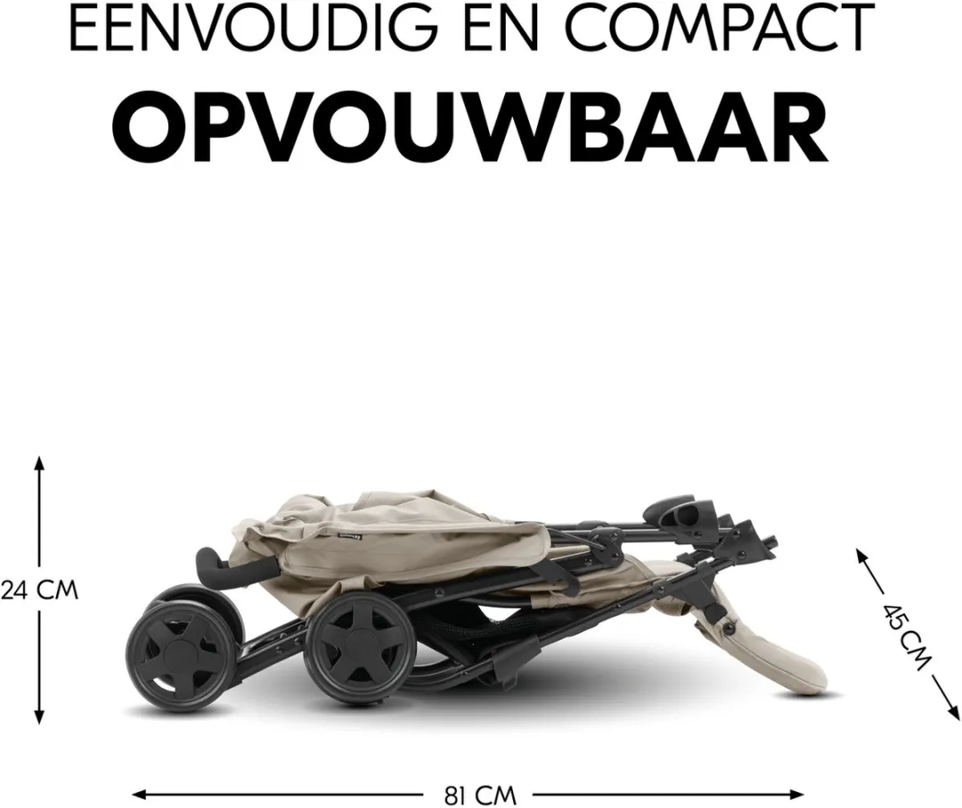 Hauck Sport Buggy - Licht inklapbaar - Beige