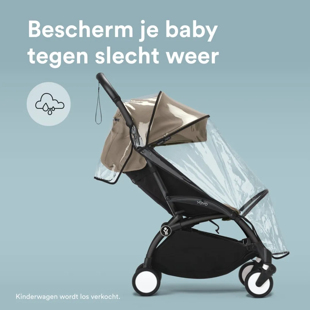 Stokke YOYO Regenhoes - Zwart
