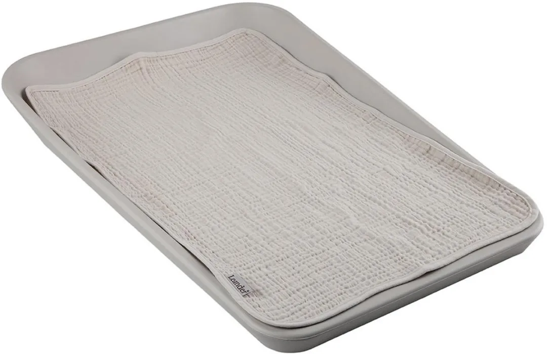 Leander Hydrofiele Doeken Organic Muslin - 2 Stuks - Beige