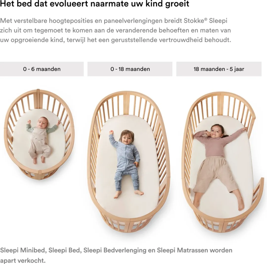 Stokke Sleepi Drape Rod V3 - Natural