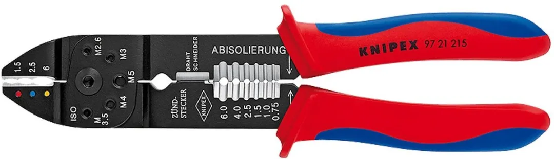 Knipex 97 21 215 Krimptang - Geïsoleerd - 1 Stuk