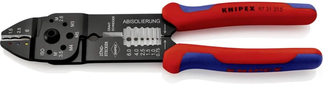 Knipex 97 21 215 Krimptang - Geïsoleerd - 1 Stuk
