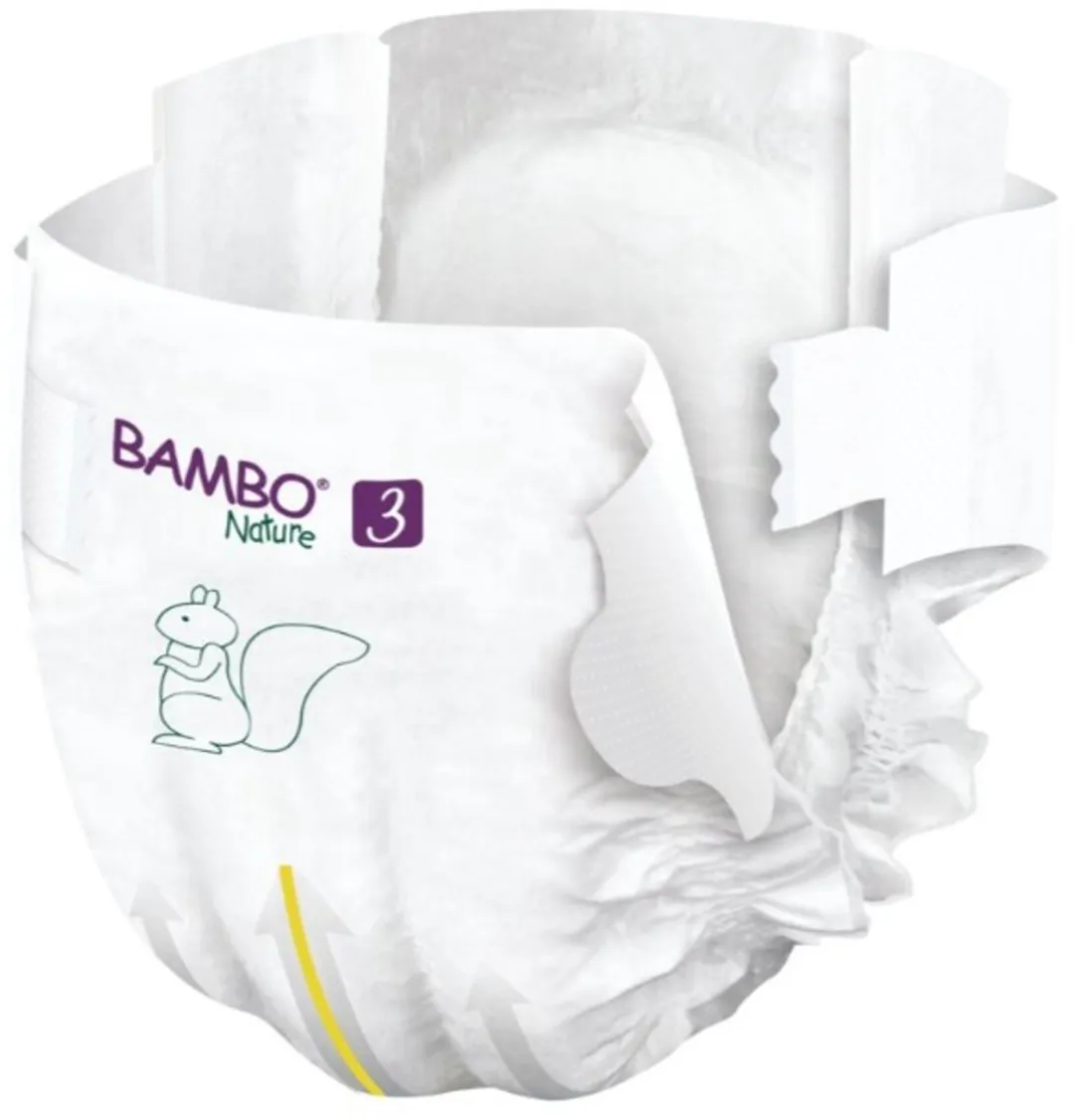BAMBO Nature Luiers Maat 3 Midi - 156 Stuks