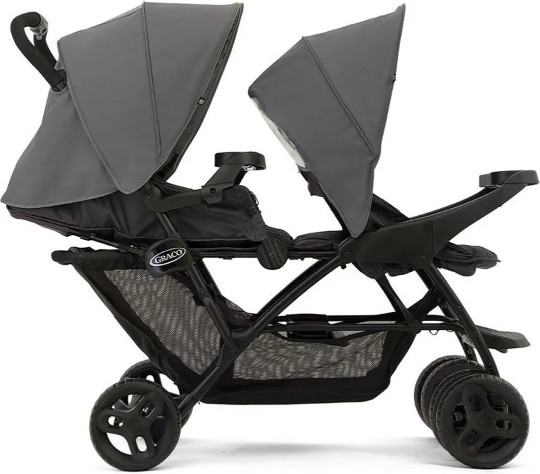 Graco Duobuggy Stadium Titanium - Grijs