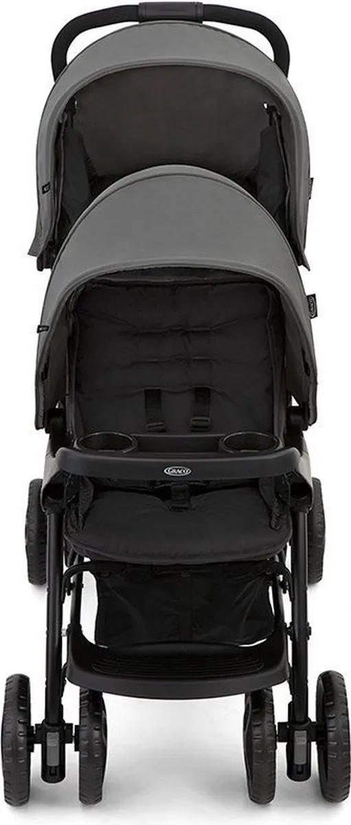 Graco Duobuggy Stadium Titanium - Grijs