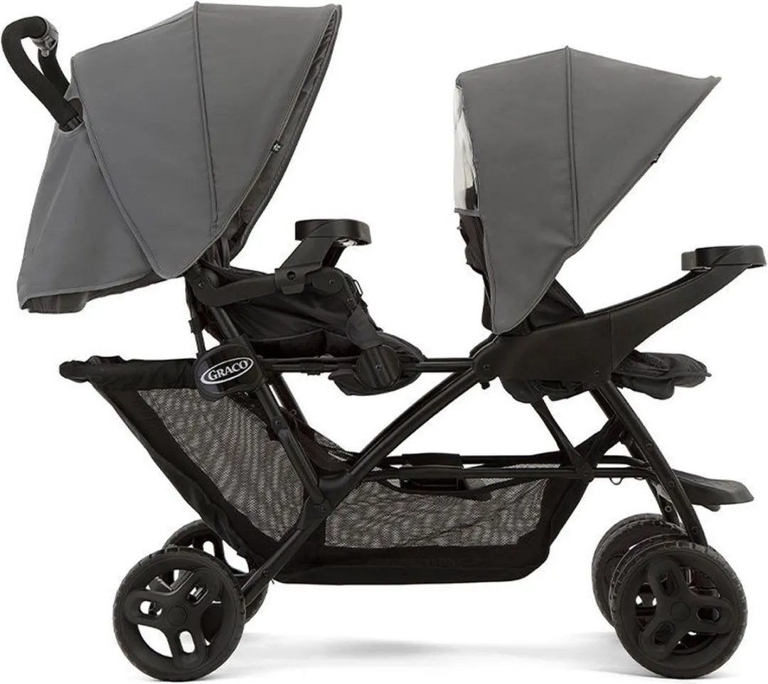 Graco Duobuggy Stadium Titanium - Grijs