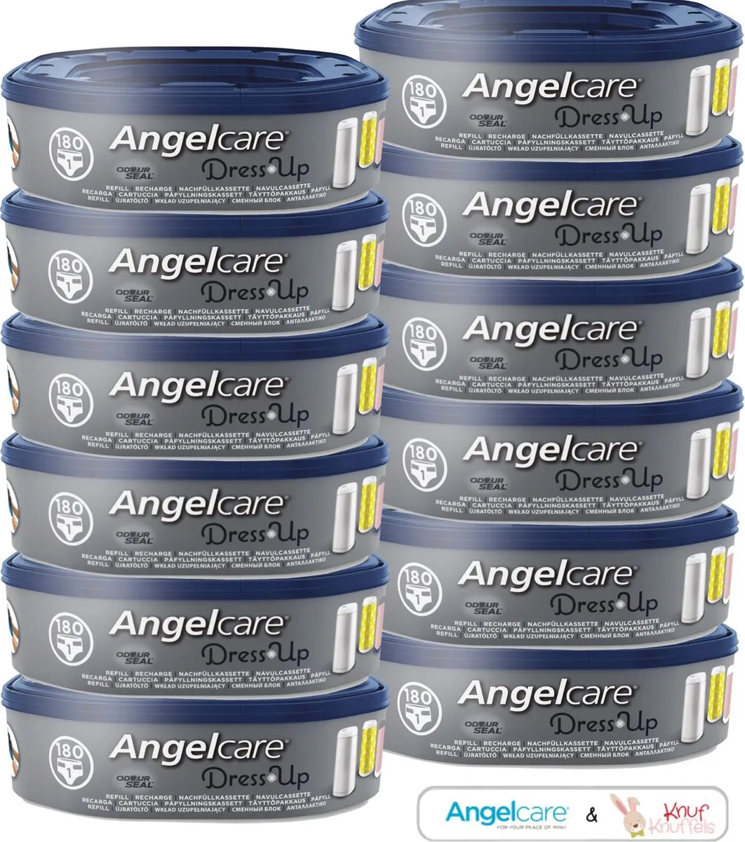 Angelcare DressUp Navulverpakking Luieremmer