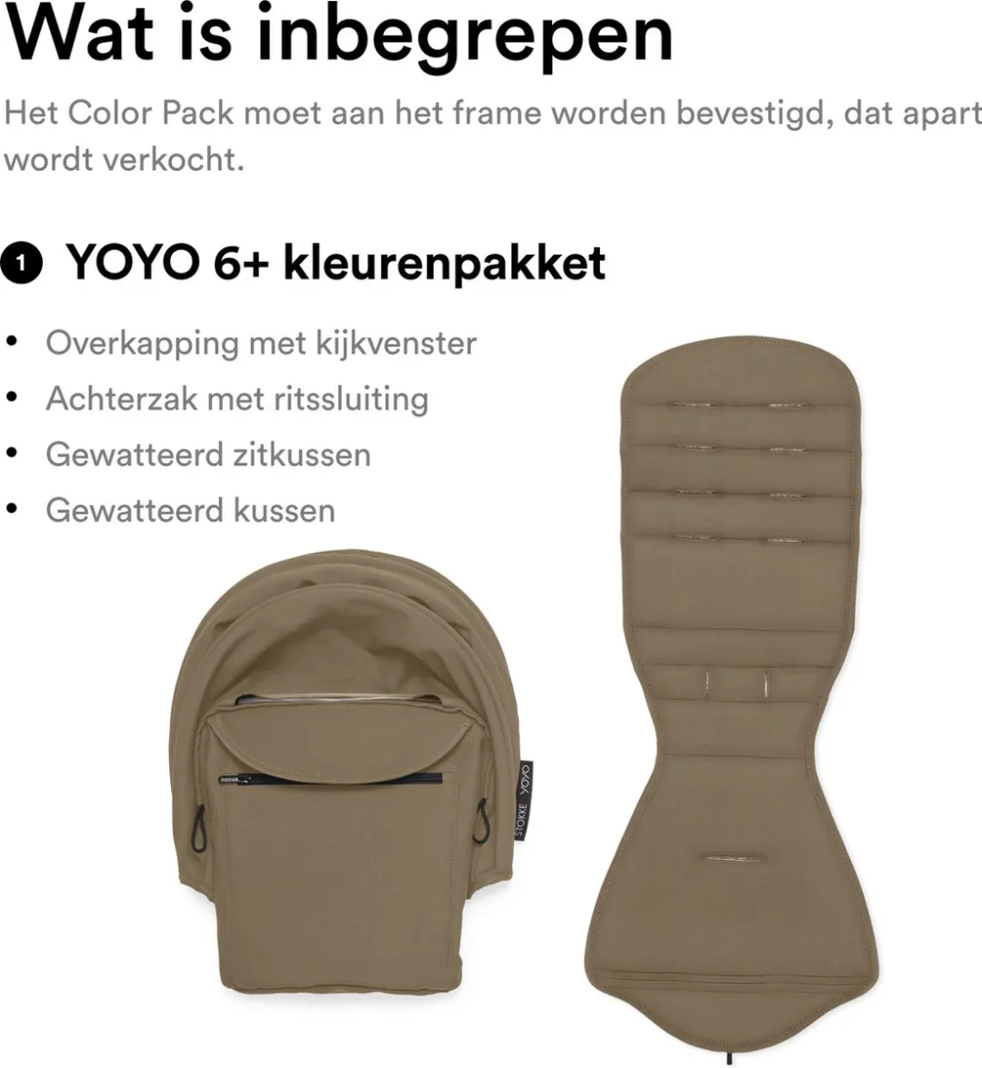 Stokke YOYO 6+ Color Pack - Toffee