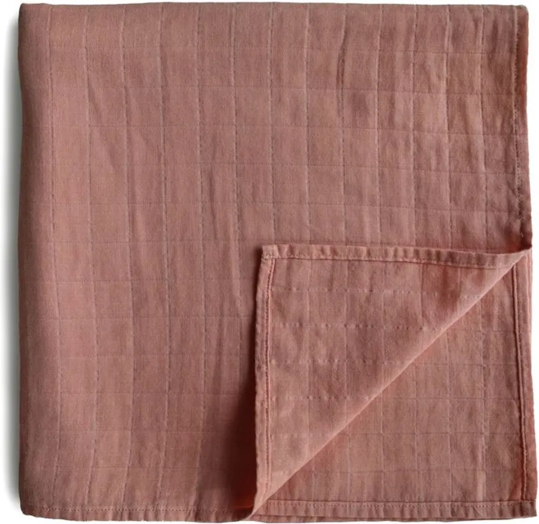 Mushie Swaddle XL Hydrofiel 120x120cm