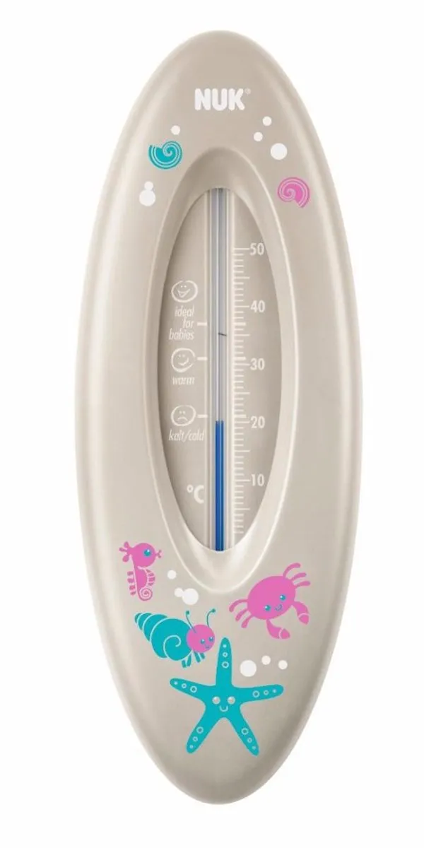 NUK Bad Thermometer - Grijs/Rose