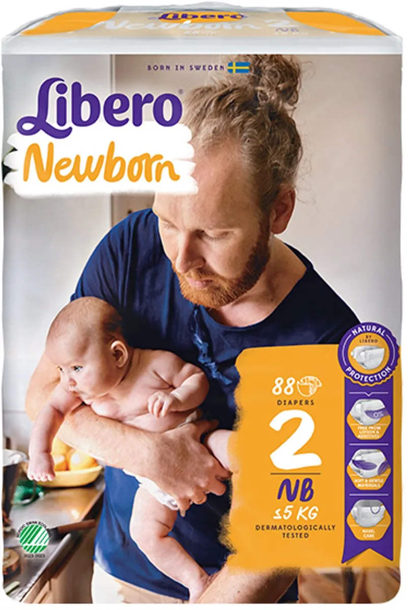 Libero Newborn 2 Luierverpakking