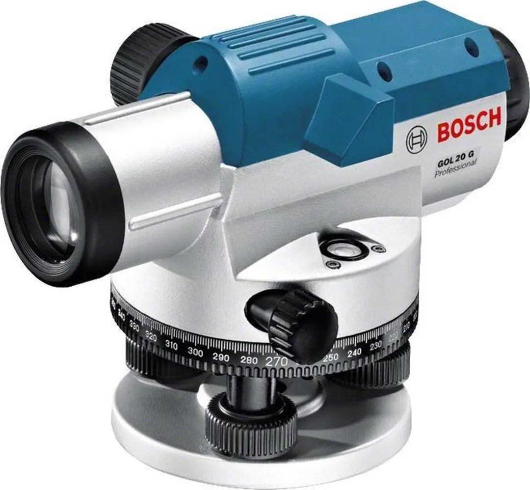 Bosch Professional GOL 20 G Optisch Nivelleertoestel - Zilver/Blauw - afbeelding 6 van 6