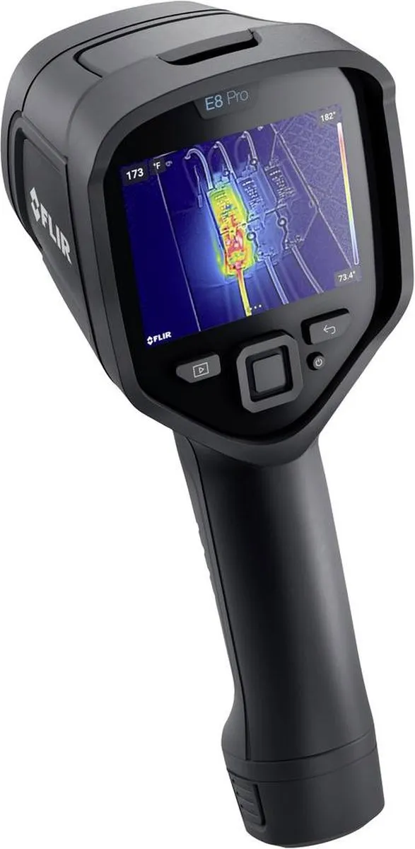 FLIR E8 Pro - Warmtebeeldcamera -20 tot +550 °C - 320 x 240 Pixel - 9 Hz - Touchscreen