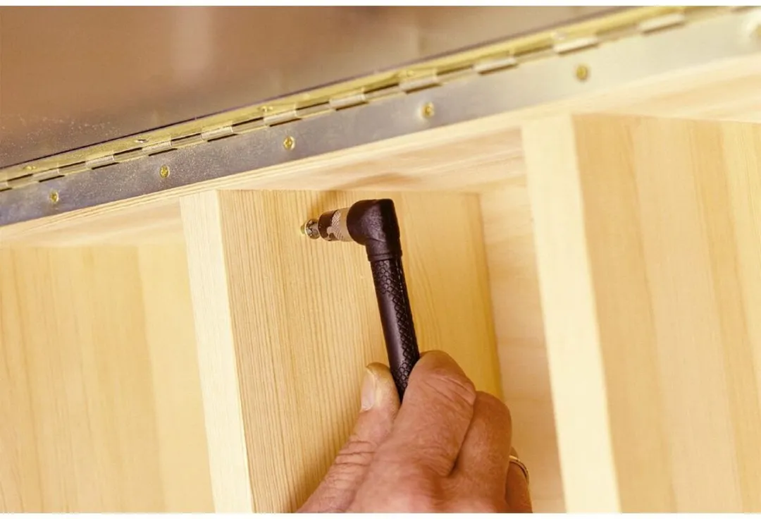 Wolfcraft Haakse Schroevendraaier 1573000 - Zwart