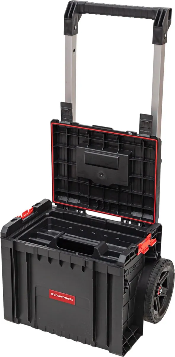 Toolbrothers RHINO L Cart Plus ECO Gereedschapskoffer 29L - Zwart - afbeelding 4 van 6