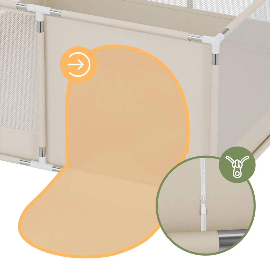 Tulano Cozy 20 Babybox 130x130cm - Beige