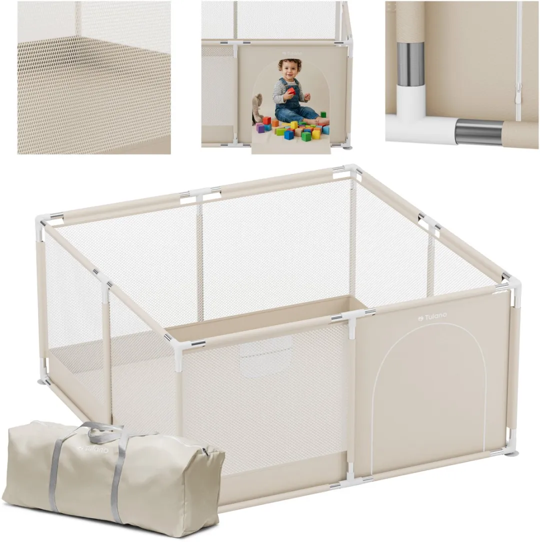 Tulano Cozy 20 Babybox 130x130cm - Beige