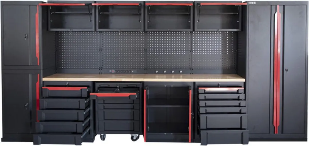 HBM Expert Modulair Werkplaatssysteem 17-delig - H132213