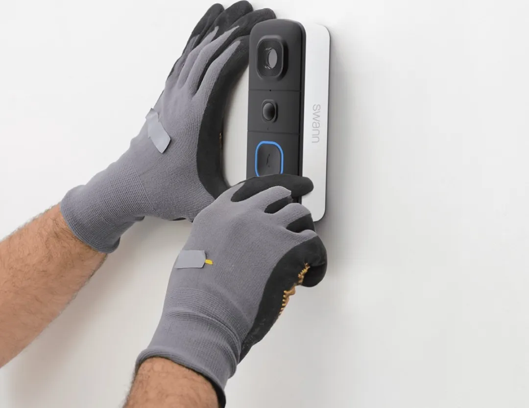 Swann EVO SWIFI-SEVDBC-EU Slimme Video Deurbel - 2K Ultra HD - Accu - Nachtvisie