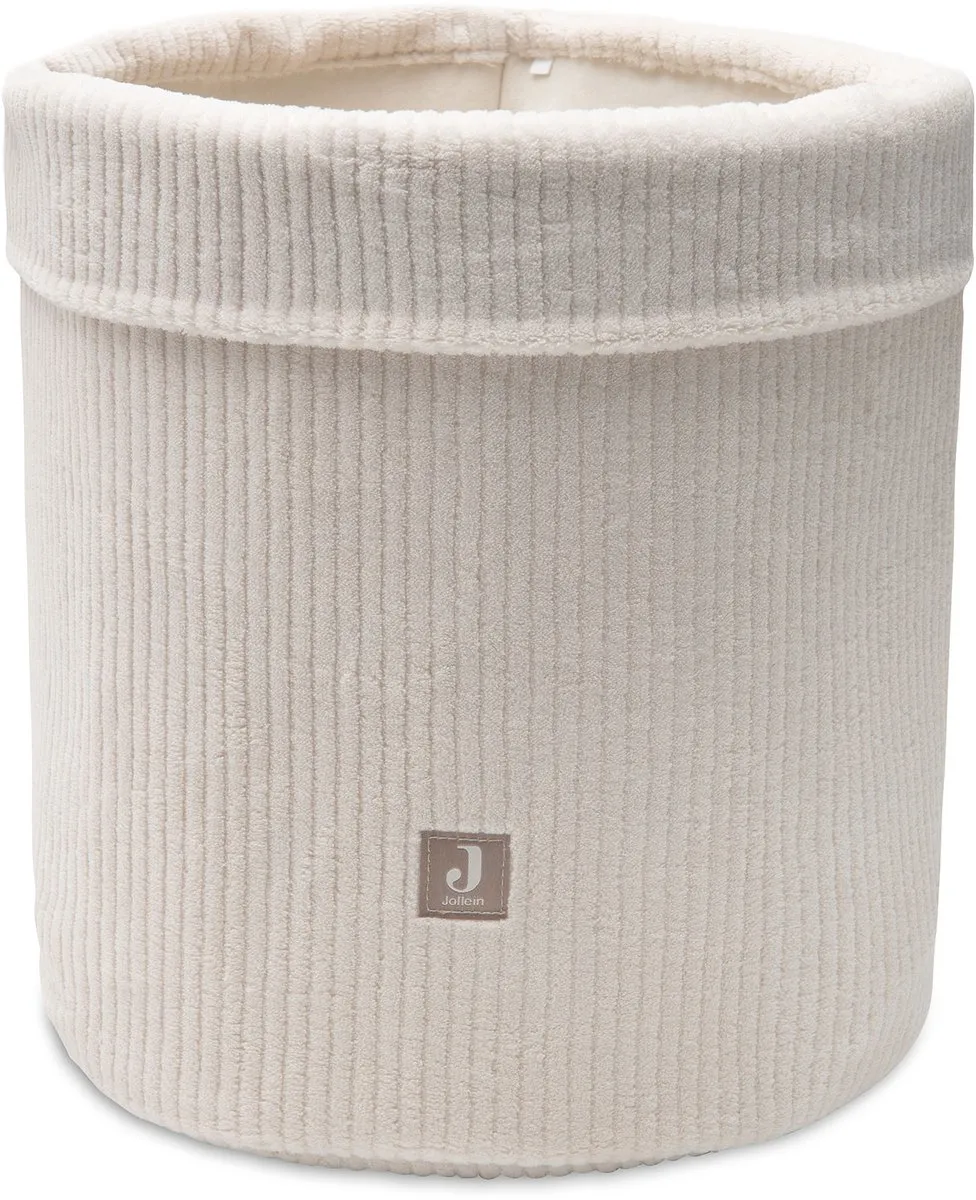 Jollein Opbergmand Cloudy Rib 14x18cm Oatmeal