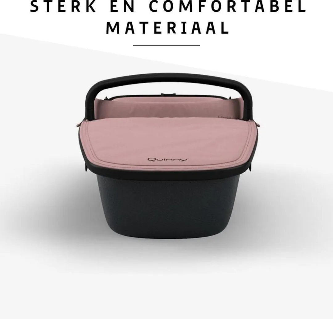 Quinny Zapp Lux Carrycot Reiswieg - Blush on Graphite